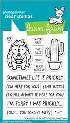 Lawn Fawn - Sometimes Life Is Prickly Stamp Set