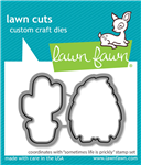 Lawn Fawn - Sometimes Life Is Prickly Die Set