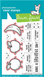 Lawn Fawn - Fruitful Friends Die Set