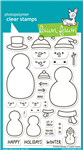 Lawn Fawn -  Frosty Family Stamp Set