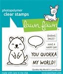 Lawn Fawn - Quokka My World Stamp Set