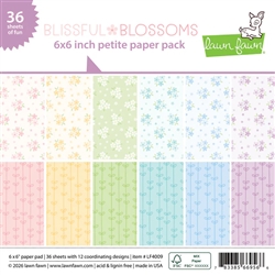Lawn Fawn - Blissful Blossoms 6X6 Paper Pack