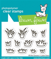 Lawn Fawn - All The Grasses Stamp Set