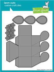 Lawn Fawn - Flower Treat Box Die Set