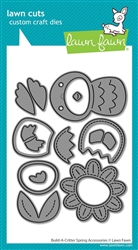 Lawn Fawn - Build-A-Critter Spring Accessories Die Set