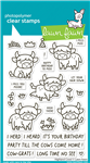 Lawn Fawn - Highland Cows Stamp Set
