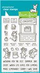 Lawn Fawn - Make Lemonade! Stamp Set