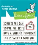 Lawn Fawn - Make Lemonade! Add-On Die Set