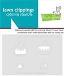 Lawn Fawn - Make Lemonade! Add-on Coloring Stencil