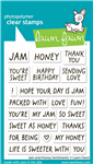Lawn Fawn - Jam & Honey Sentiments Stamp Set