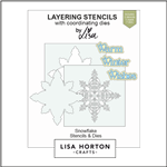 Lisa Horton - Snowflake Stencils and Dies