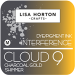 Lisa Horton - Interference Ink Charcoal Gold Shimmer