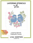 Lisa Horton - Layering Stencils Feathered Friends