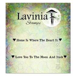 Lavinia Stamps - Words From The Heart Stamp Set