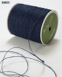 May Arts Ribbon - String Burlap Navy10 yards