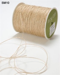 May Arts Ribbon - String Burlap Natural 10 yards