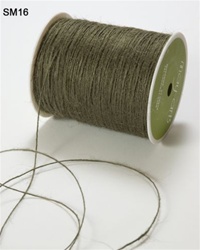 May Arts Ribbon - String Burlap Olive 10 yards