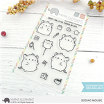 Mama Elephant - Zodiac Mouse Stamp Set