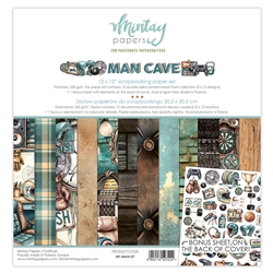 Mintay Papers - Man Cave 12X12 Paper Pack