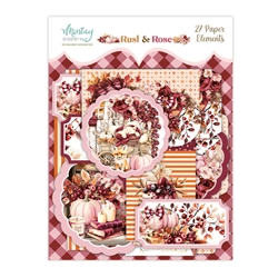 Mintay Papers - Rust & Rose Paper Elements 27/Pkg
