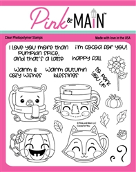 Pink & Main - Cocoa For You Stamp Set