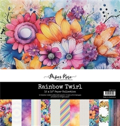 Paper Rose - Rainbow Twirl Collection Pack