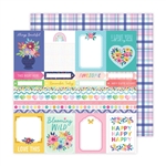 Paige Evans - Blooming Wild Double-Sided Cardstock 12X12 #1