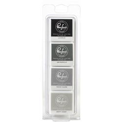 Pinkfresh -  Premium Dye Cube Mini Ink Pads Urban Raincoat