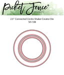 Picket Fence - Connected Circles Shaker Creator Die Set, 2.5 Inches