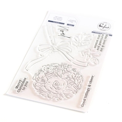 Pinkfresh Studio -Floral Baubles Stamp Set