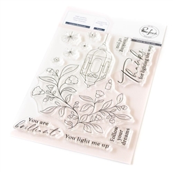 Pinkfresh Studio - Lantern Botanicals Stamp Set
