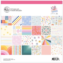 Pinkfresh Studio - The Simple Things Double-Sided Paper Pack 12X12
