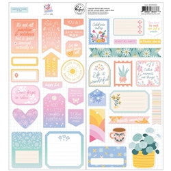 Pinkfresh Studio - The Simple Things Cardstock Stickers 5.5X11
