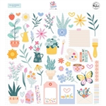 Pinkfresh Studio - The Simple Things Vellum Die-Cuts Ephemera Pack 47/Pkg