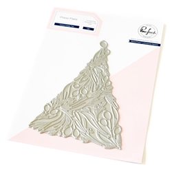 Pinkfresh Studio - Festive Foliage Tree Press Plate