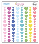 Pinkfresh Studio - Crafted Moments Enamel Shapes