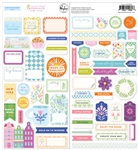 Pinkfresh Studio - Crafted Moments Cardstock Stickers