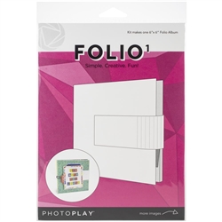 Photoplay - Maker Series 6X6" Folio 1, White