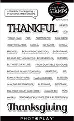 Photoplay - Say It With Stamps Thankful/Thanksgiving