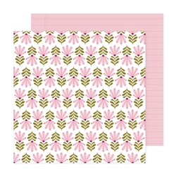 Pink Paislee -    Joyful Notes 12X12 Double-Sided Cardstock Choose Kindness