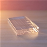 Prism - Acrylic Stamping Block (with Grips) 2"X3"