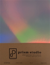 Prism - 8.5X11 Whole Spectrum Foil Cardstock Holographic 5/Sheets