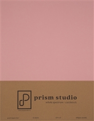 Prism - 8.5X11 Whole Spectrum Heavyweight 110 lb Cardstock 10/Sheets Azalea