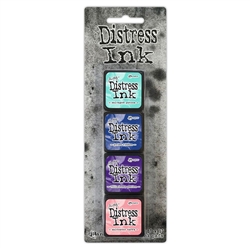 Ranger - Tim Holtz Mini Ink Pads 4/Pkg Kit #17