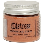 Ranger -  Distress Embossing Glaze Tattered Rose