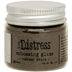 Ranger -  Distress Embossing Glaze Walnut Stain