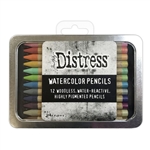 Ranger - Tim Holtz Distress Watercolor Pencils 12/Pkg Set #2