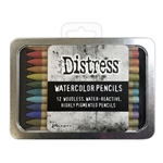 Ranger -  Tim Holtz Distress Watercolor Pencils 12/Pkg Set #3