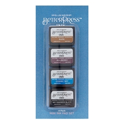 Spellbinders - BetterPress  Regal Tones Ink Mini Set