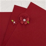 Spellbinders - Color Essentials Cardstock 8.5"X11" 10/Sheets Crimson